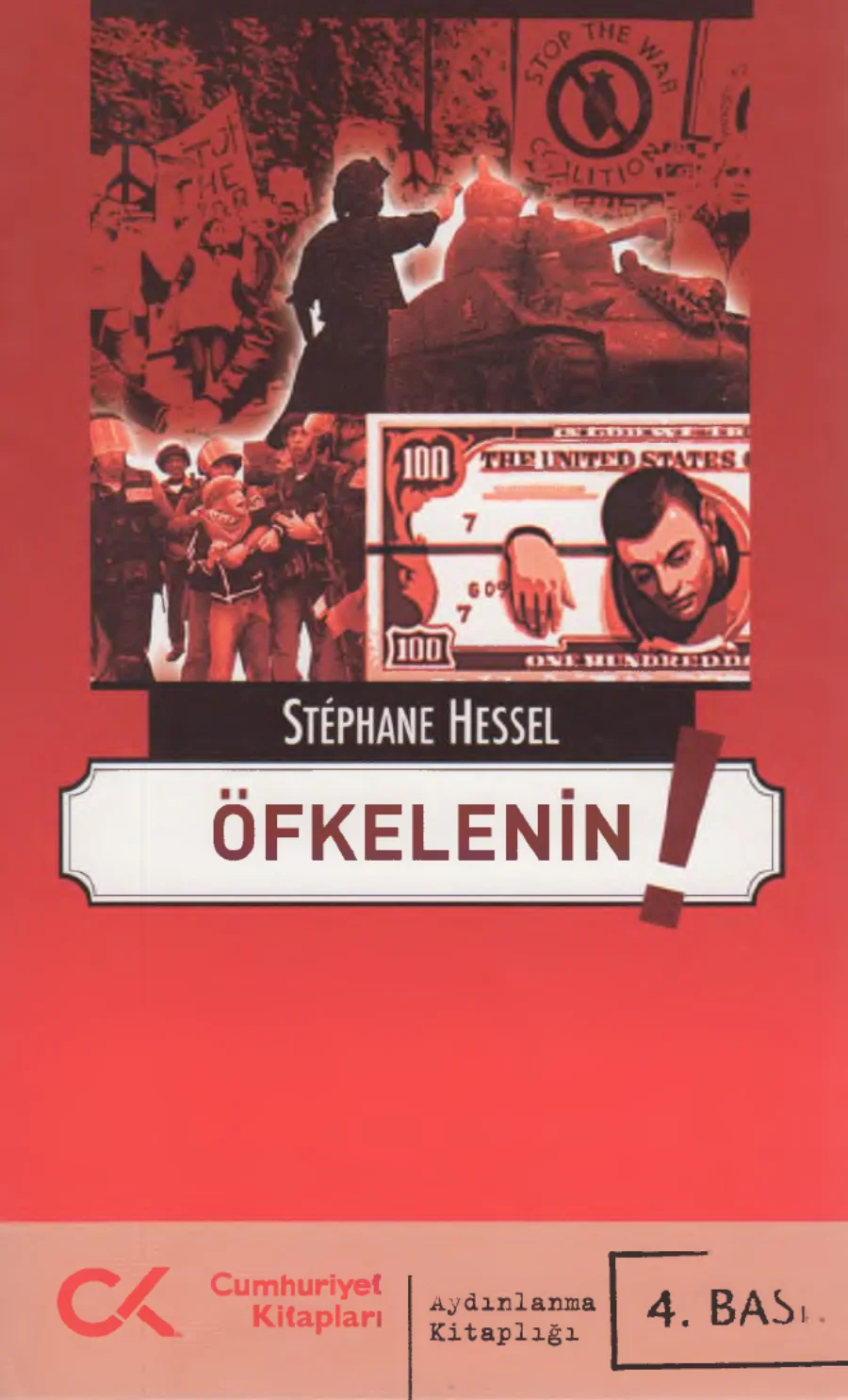 Stephane Hessel Öfkelenin Cumhuriyet Kitap kapak görseli