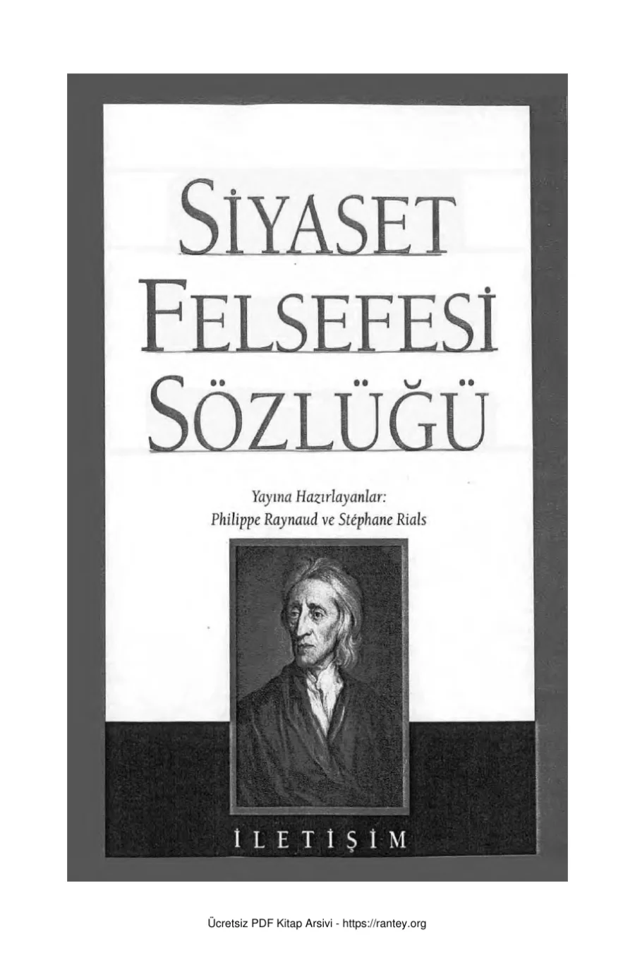 Stephane Rials Siyaset Felsefesi Sözlüğü kapak görseli