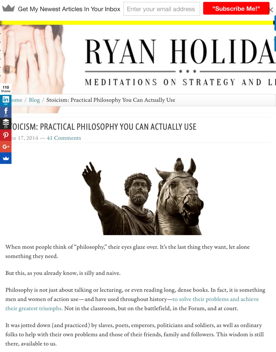 Stoicism: Practical Philosophy kapak görseli
