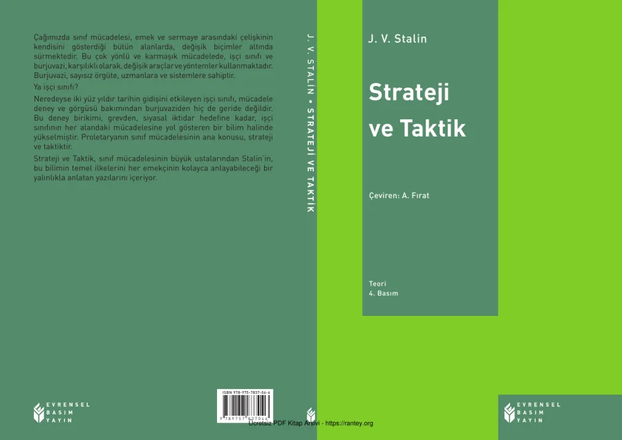 Strateji ve Taktik kapak görseli