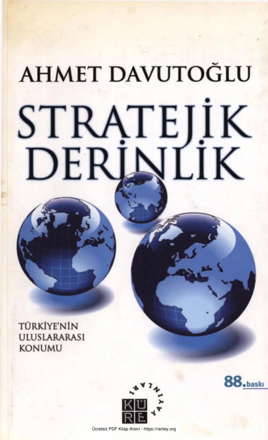 Stratejik Derinlik kapak görseli