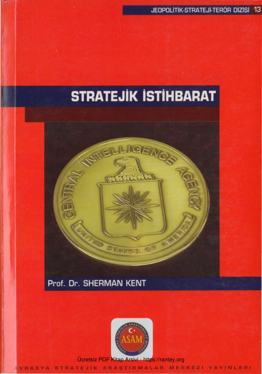 Stratejik İstihbarat kapak görseli