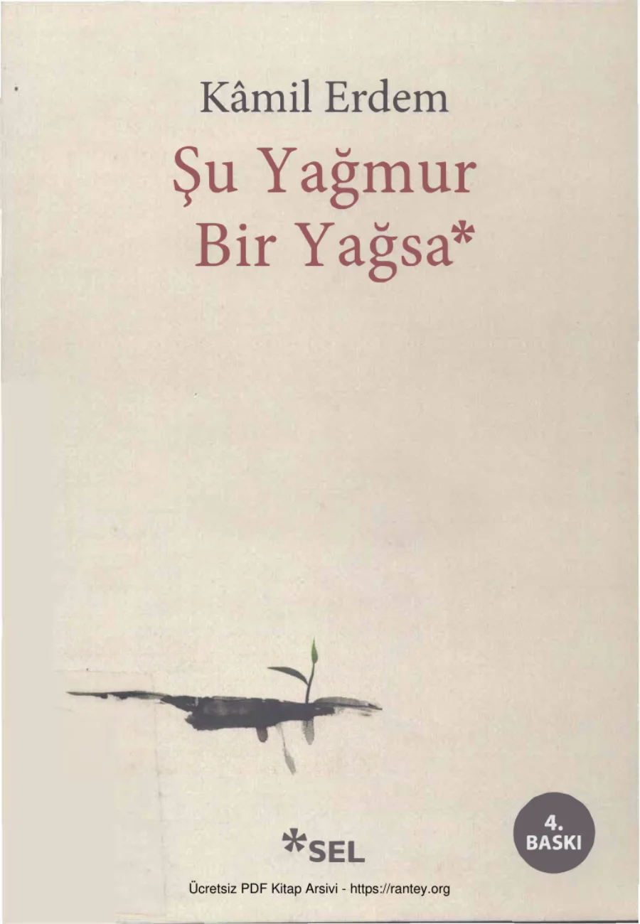Şu Yağmur Bir Yağsa kapak görseli