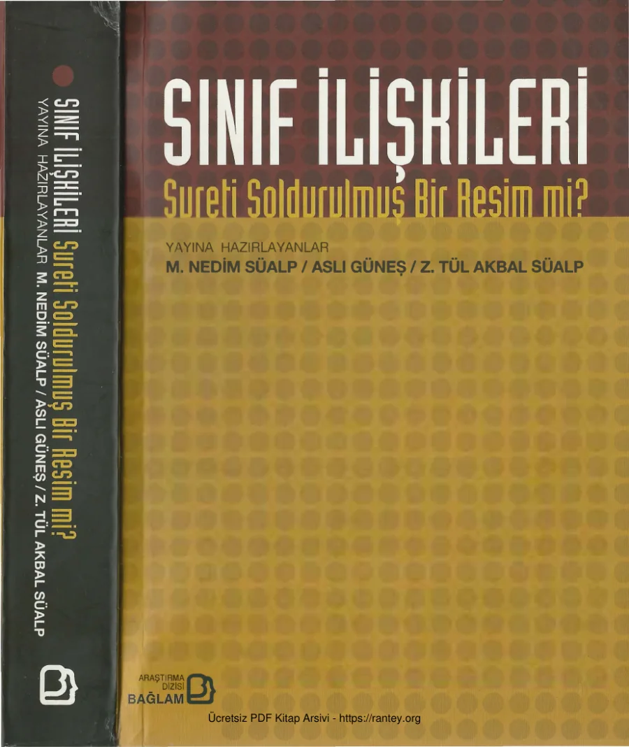 Süalp Aslı Güneş Z Tül Akbal Süalp Sınıf İlişkileri kapak görseli