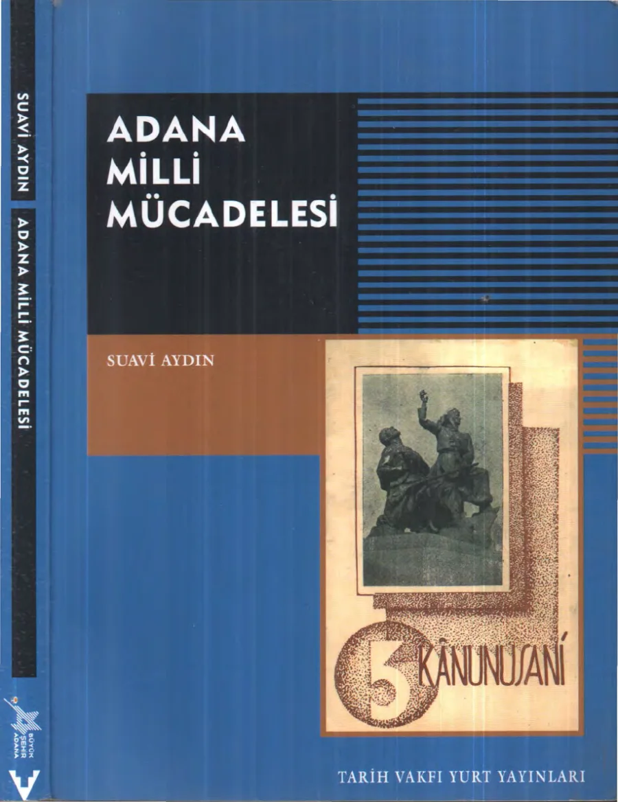 Suavi Aydın Adana Milli Mücadelesi Tarih Vakfı Yurt Yayınları kapak görseli