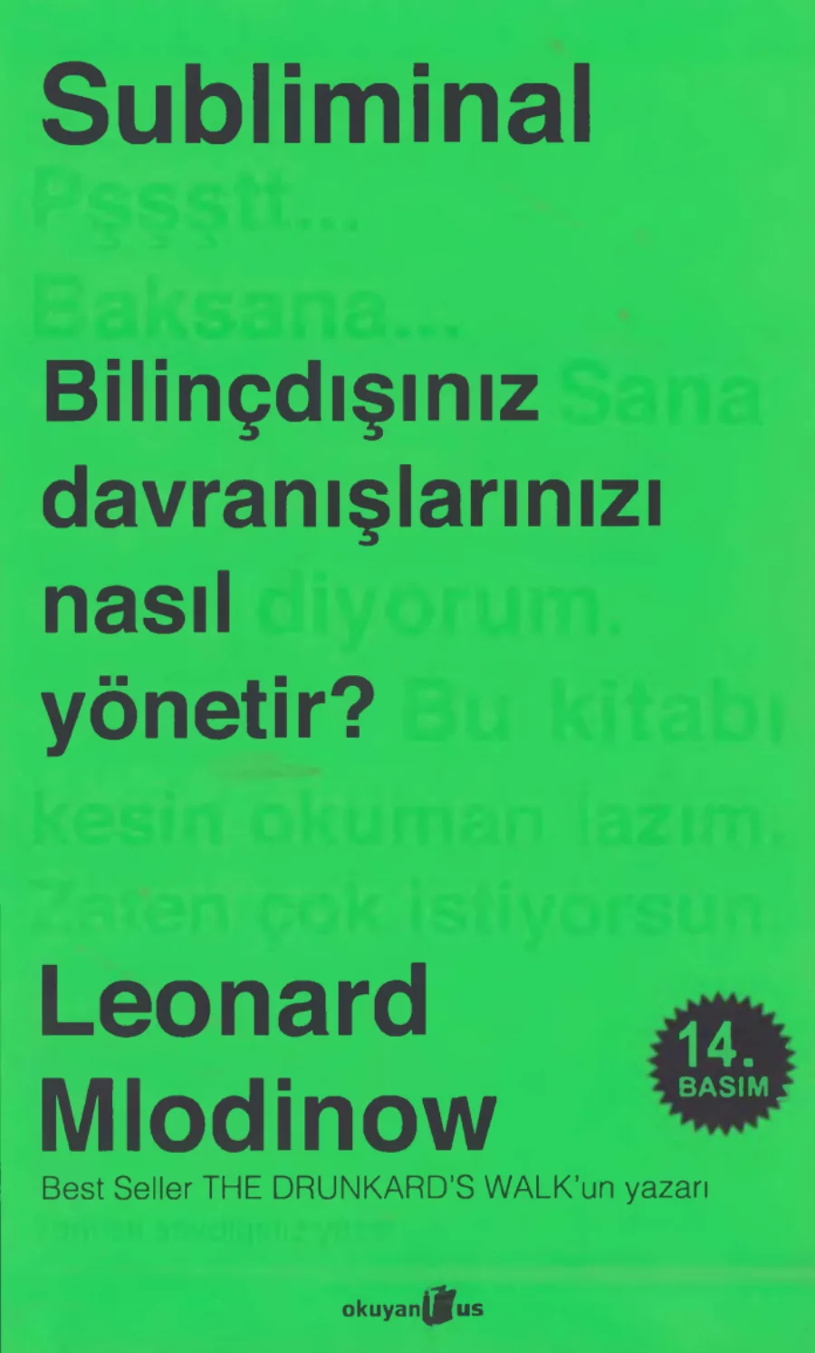 Subliminal kitap kapağı