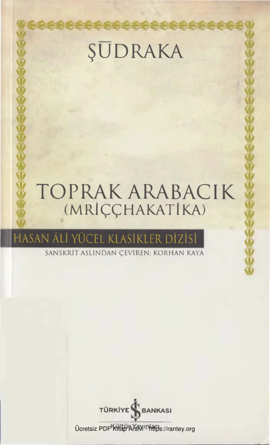 Şüdraka Toprak Arabacık kapak görseli