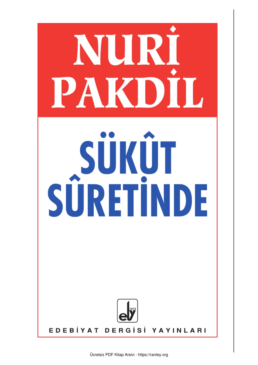 Sükut Suretinde kapak görseli