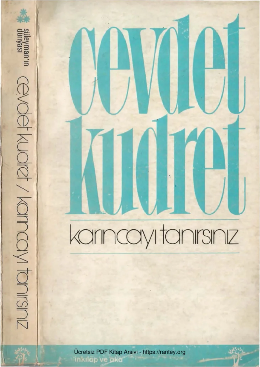 Süleymanın Dünyası III Karıncayı Tanırsınız Inkılap ve kapak görseli