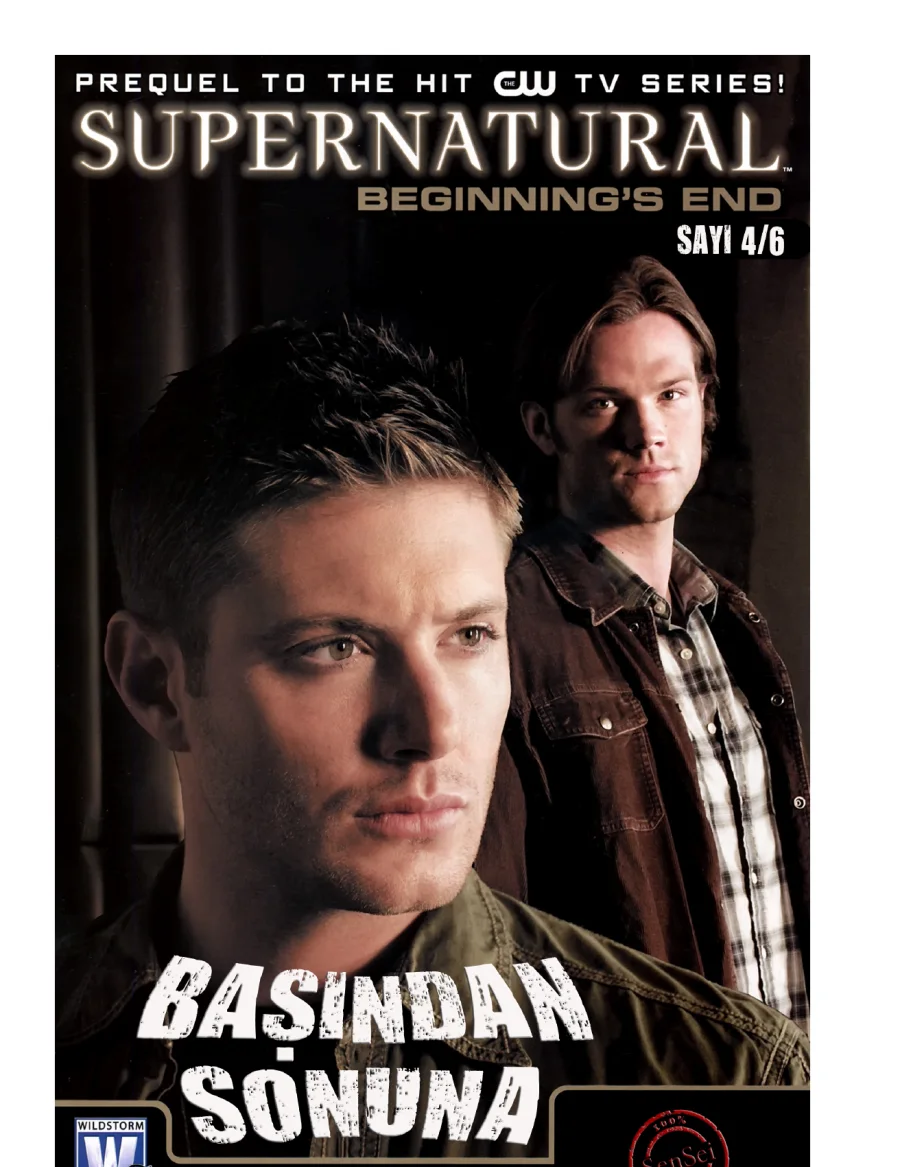 Supernatural: Beginning's End 4 kapak görseli