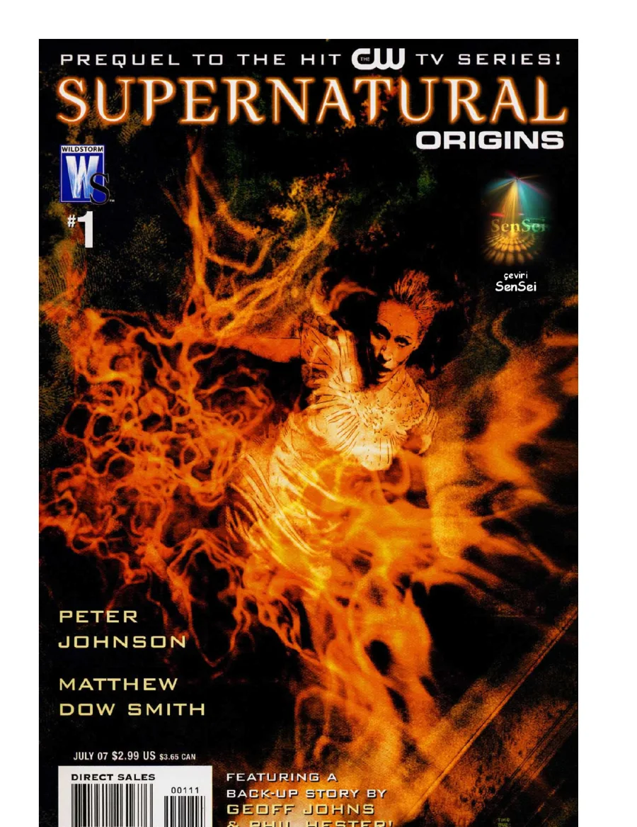 Supernatural: Origins 1 kapak görseli
