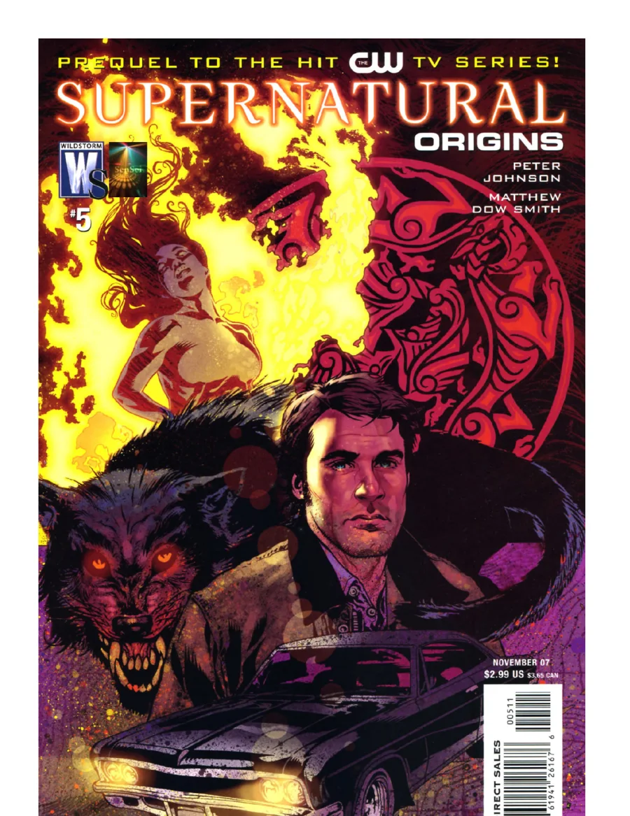Supernatural: Origins 5 kapak görseli