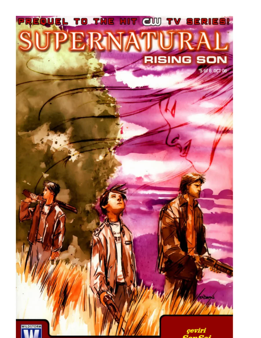 Supernatural: Rising Son 5 kapak görseli