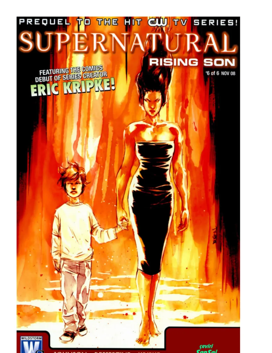 Supernatural: Rising Son 6 kapak görseli