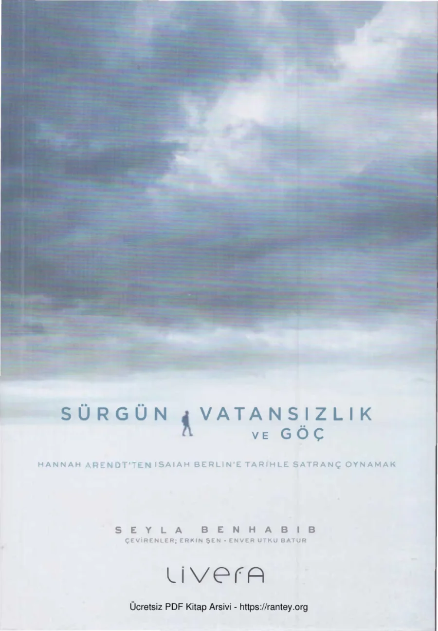 Sürgün Vatansızlık ve Göç Livera Yayınları kapak görseli