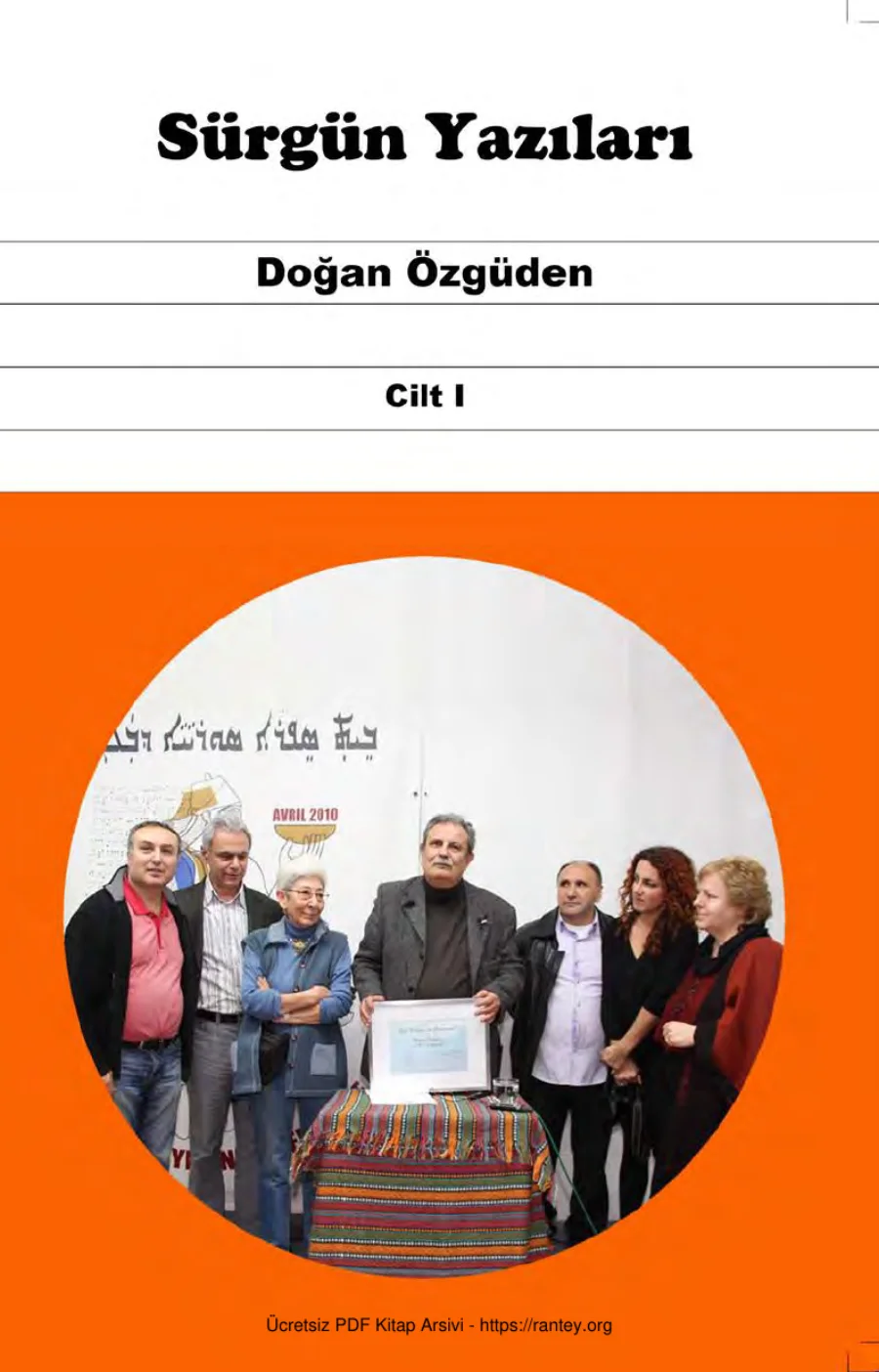 Sürgün Yazıları 1971 2016 Cilt 1 Avrupa Baskısı kapak görseli