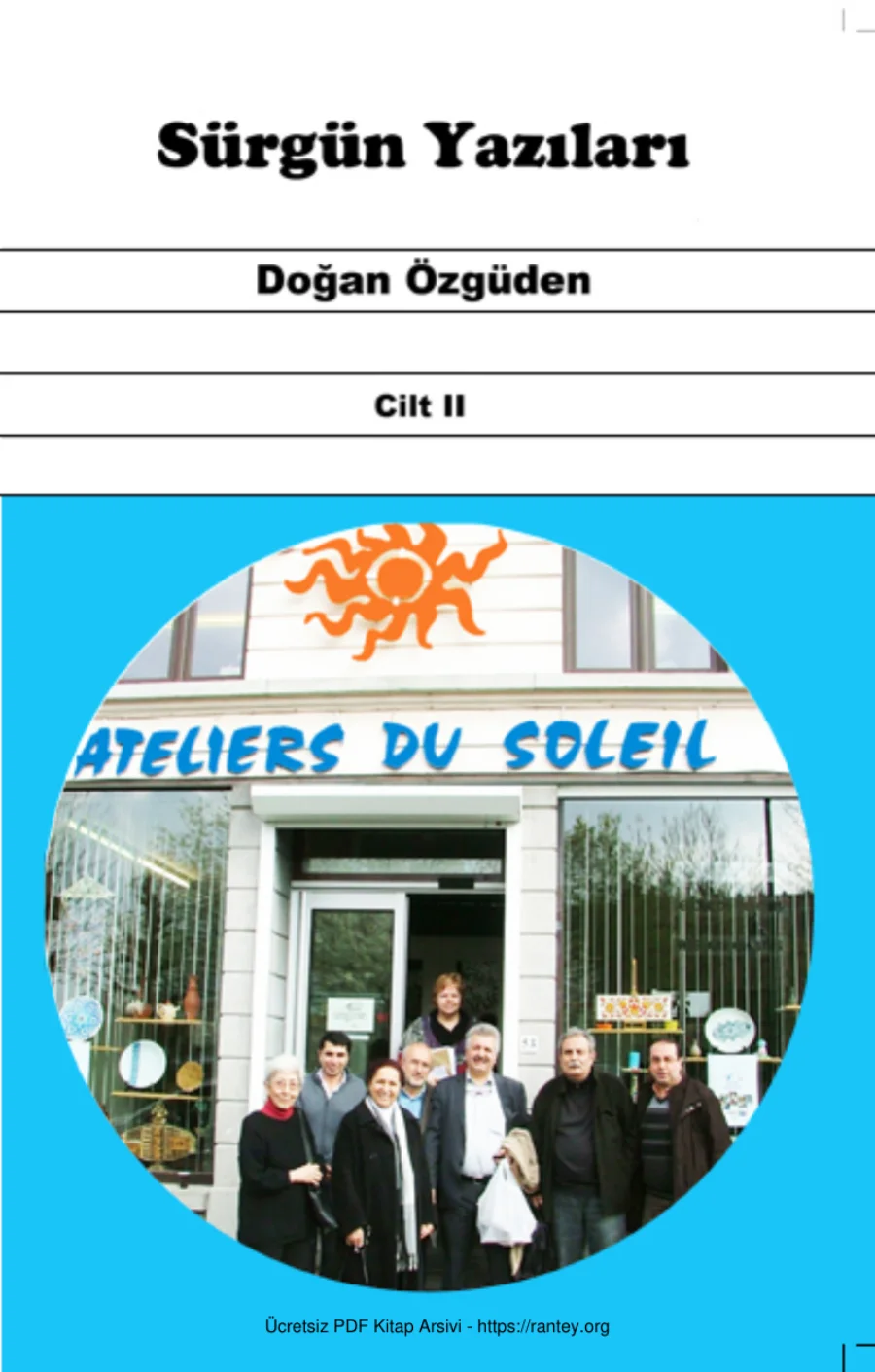 Sürgün Yazıları 1971 2016 Cilt 2 Avrupa Baskısı kapak görseli