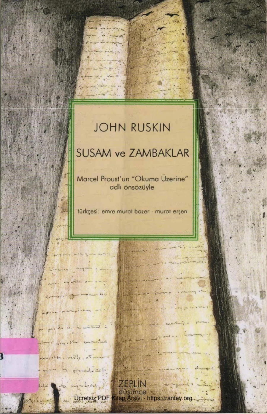Susam ve Zambaklar kapak görseli