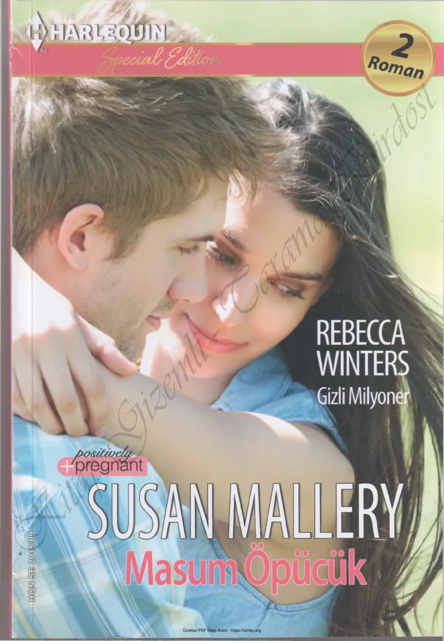 Susan Mallery Positively Pregnant Serisi 2 Masum Öpücük kapak görseli