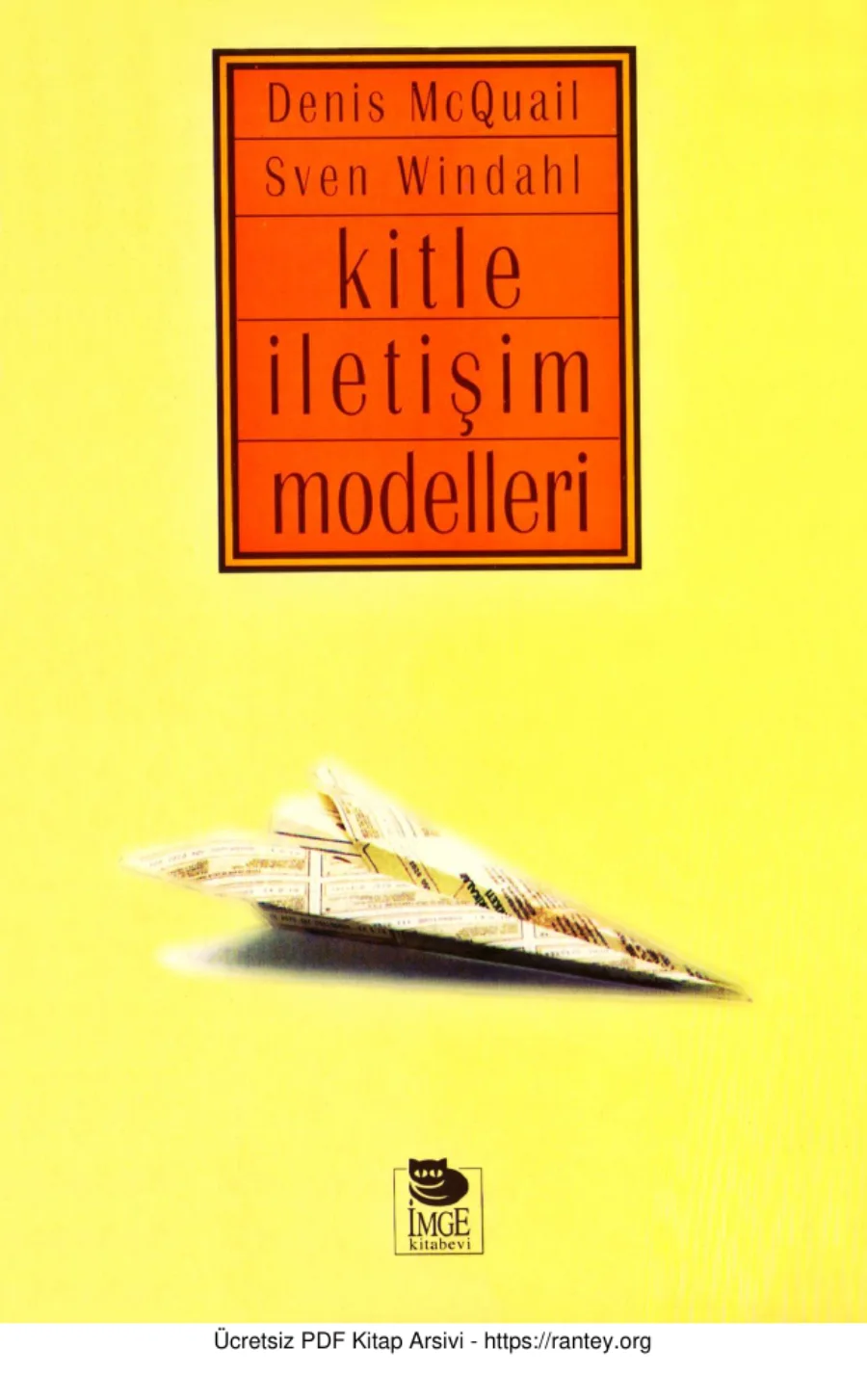 Sven Windahl Kitle İletişim Modelleri kapak görseli