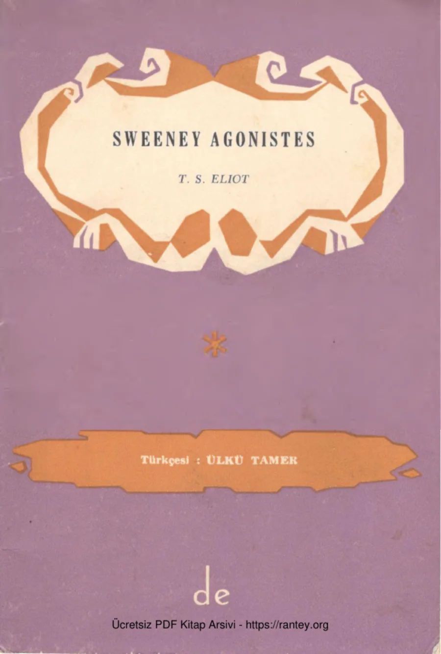 Sweeney Agonistes de 1961 kapak görseli