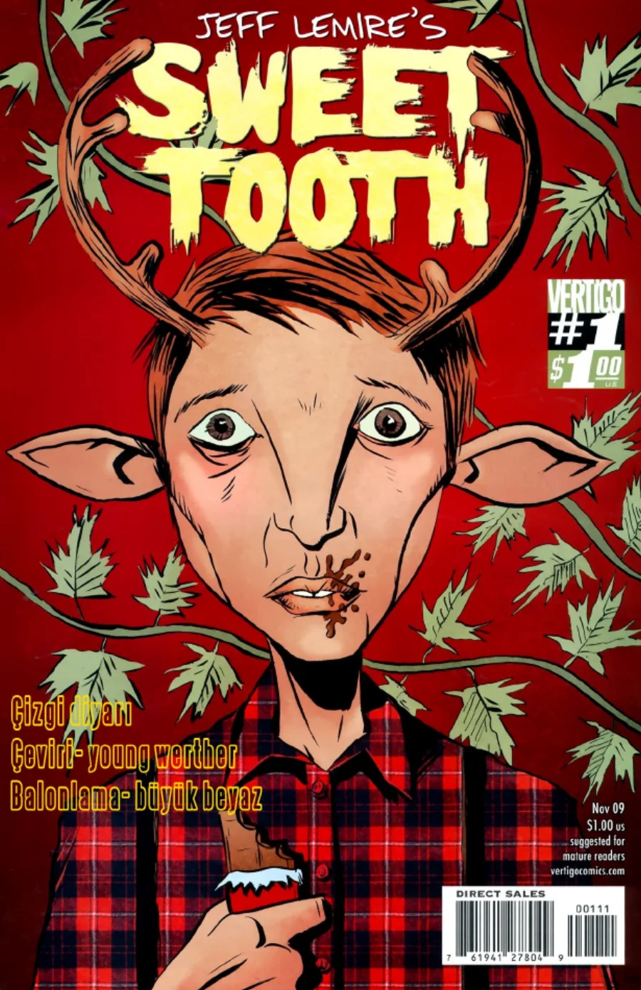 Sweet Tooth 1 kapak görseli