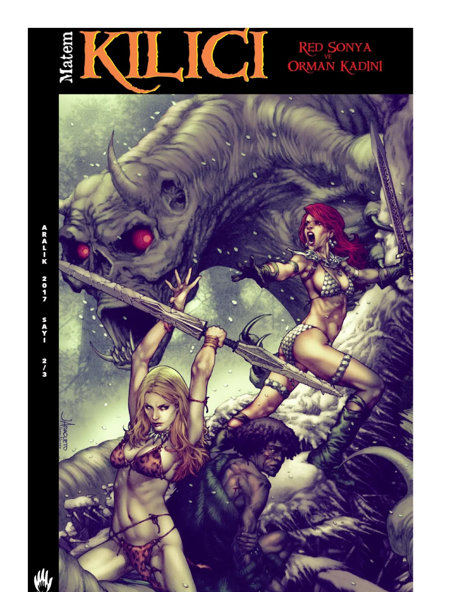 Swords of Sorrow: Red Sonja & Jungle Girl 2 kapak görseli