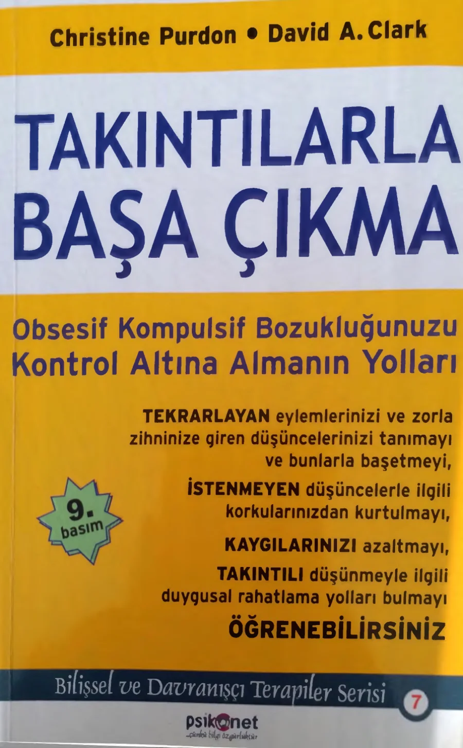 Takıntılarla Başa Çıkma: Obsesif Kompulsif Bozukluğunuzu Kontrol Altına Almanın Yolları PDF kapak görseli