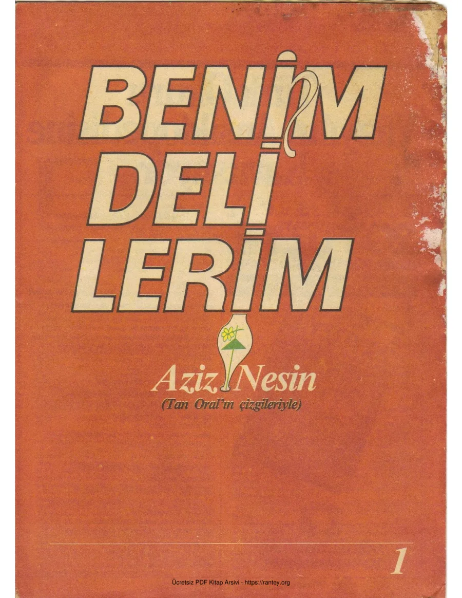 Tan Oral Benim Delilerim Sayı 01 kapak görseli