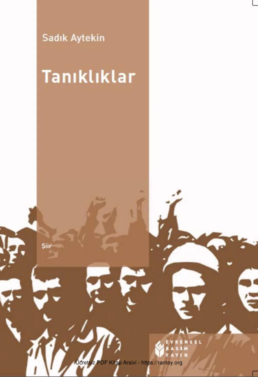 Tanıklıklar kapak görseli