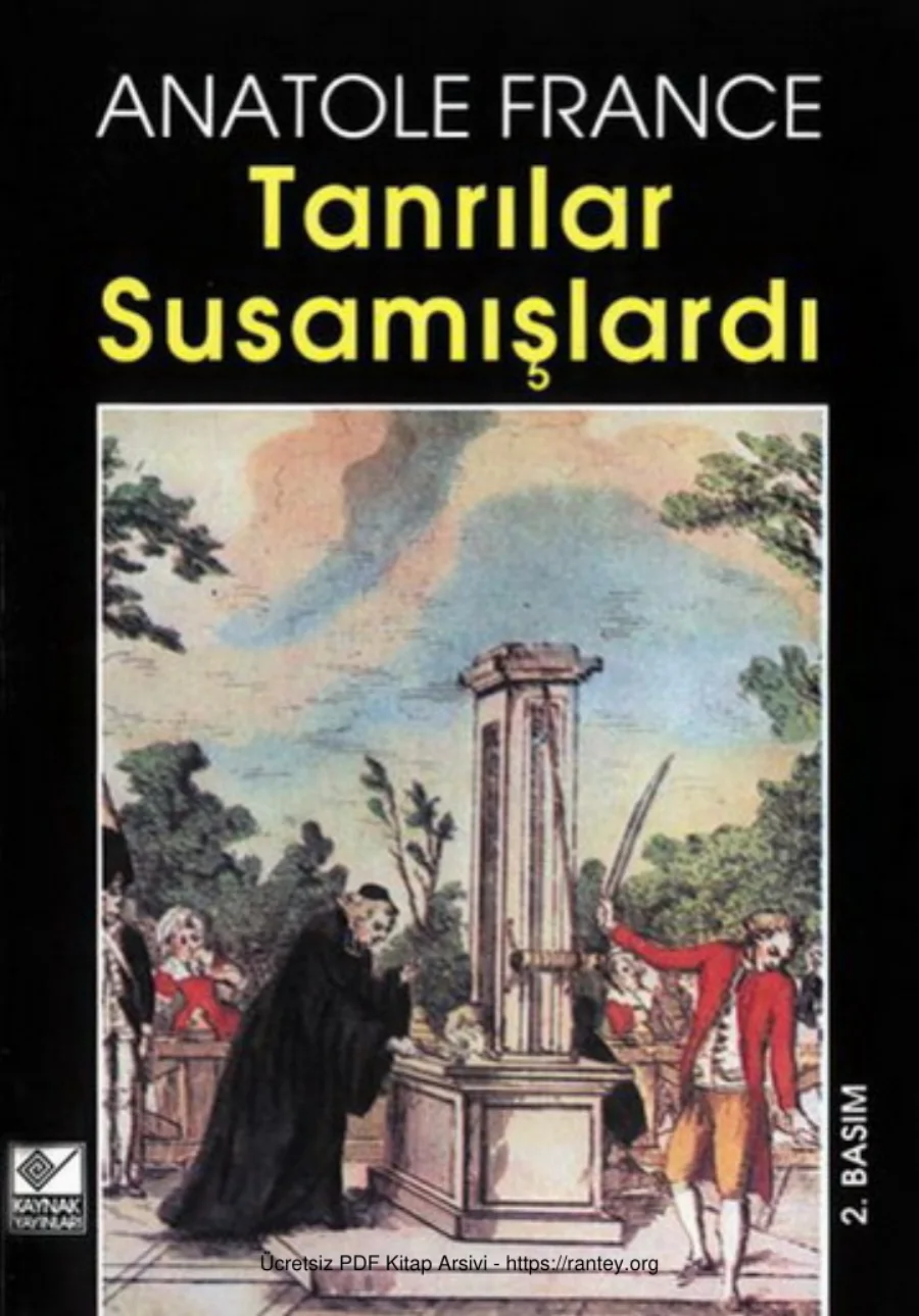 Tanrılar Susamışlardı kapak görseli