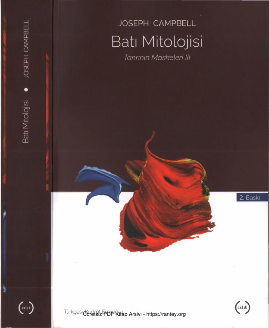 Tanrının Maskeleri Cilt III Batı Mitolojisi kapak görseli