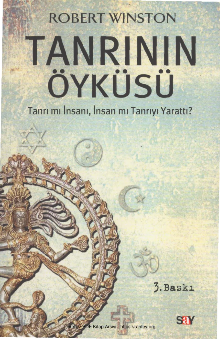 Tanrının Öyküsü Say Yayınları kapak görseli