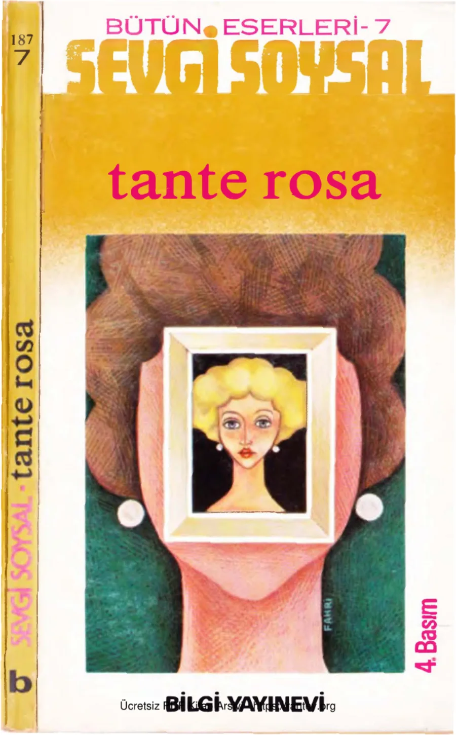 Tante Rosa Bilgi Yayınevi kapak görseli