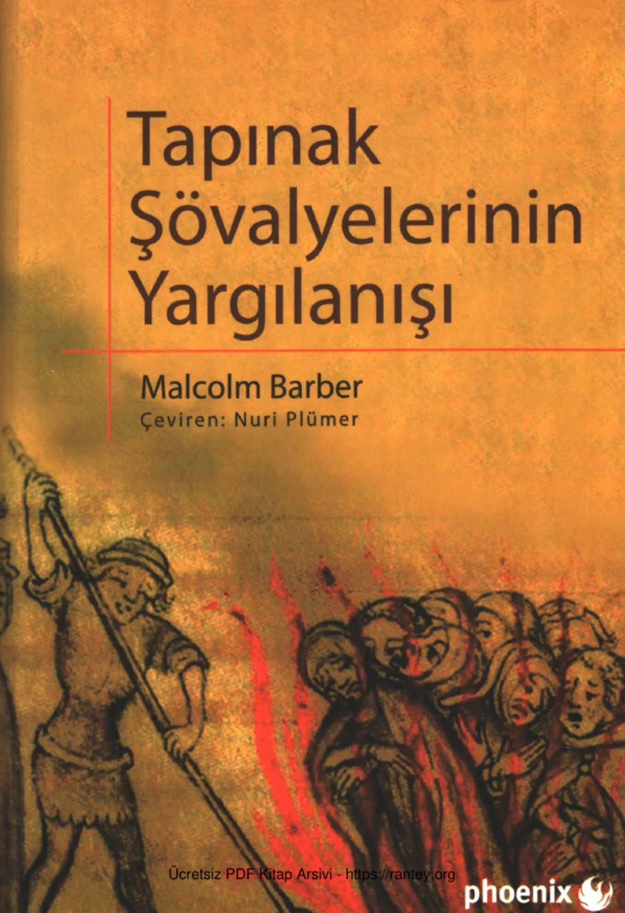 Tapınak Şövalyelerinin Yargılanışı Phoenix Yayınları kapak görseli