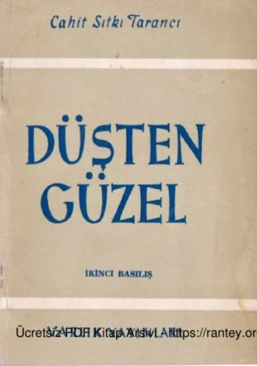 Tarancı Düşten Güzel kapak görseli