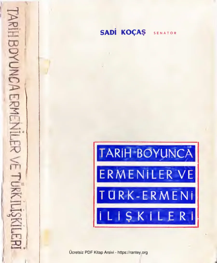 Tarih Boyunca Ermeniler ve Türk Ermeni İlişkileri kapak görseli