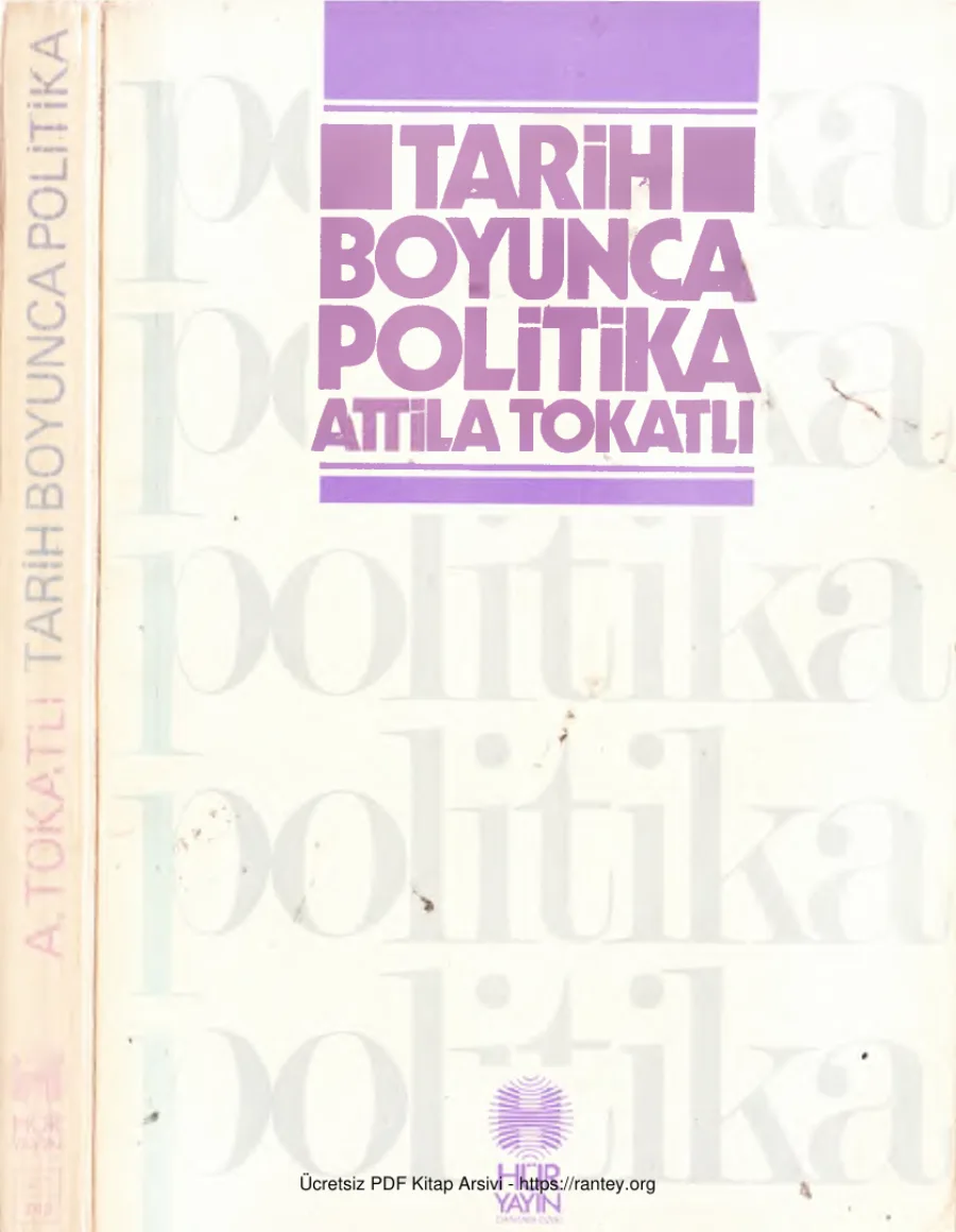 Tarih Boyunca Politika kapak görseli