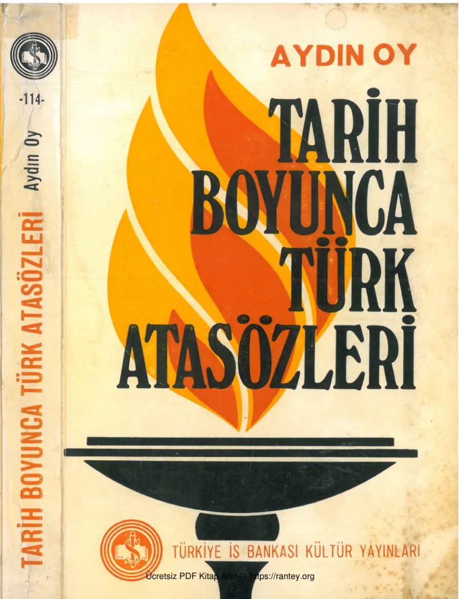 Tarih Boyunca Türk Atasözleri kitap kapağı