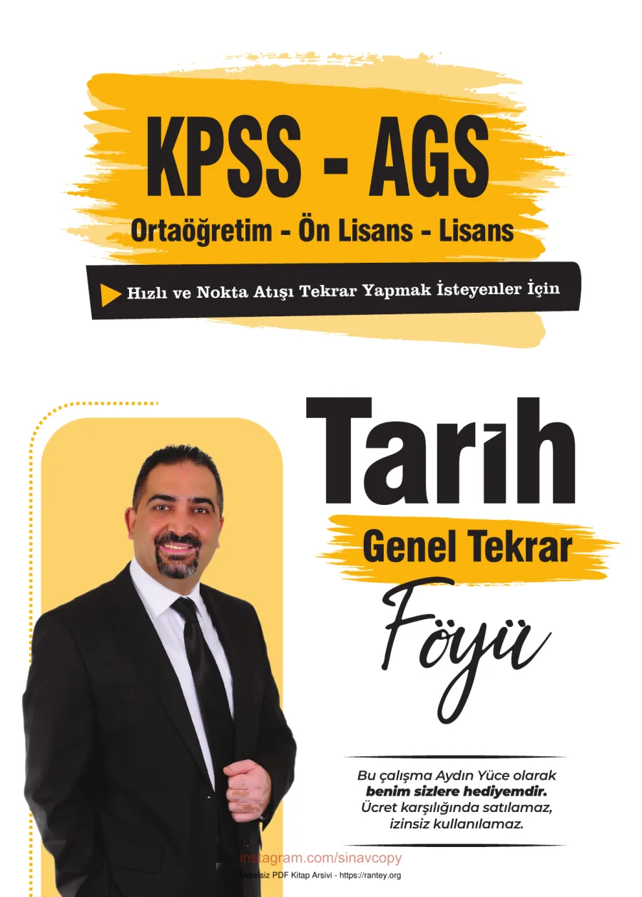 Tarih Genel Tekrar Foyu kapak görseli