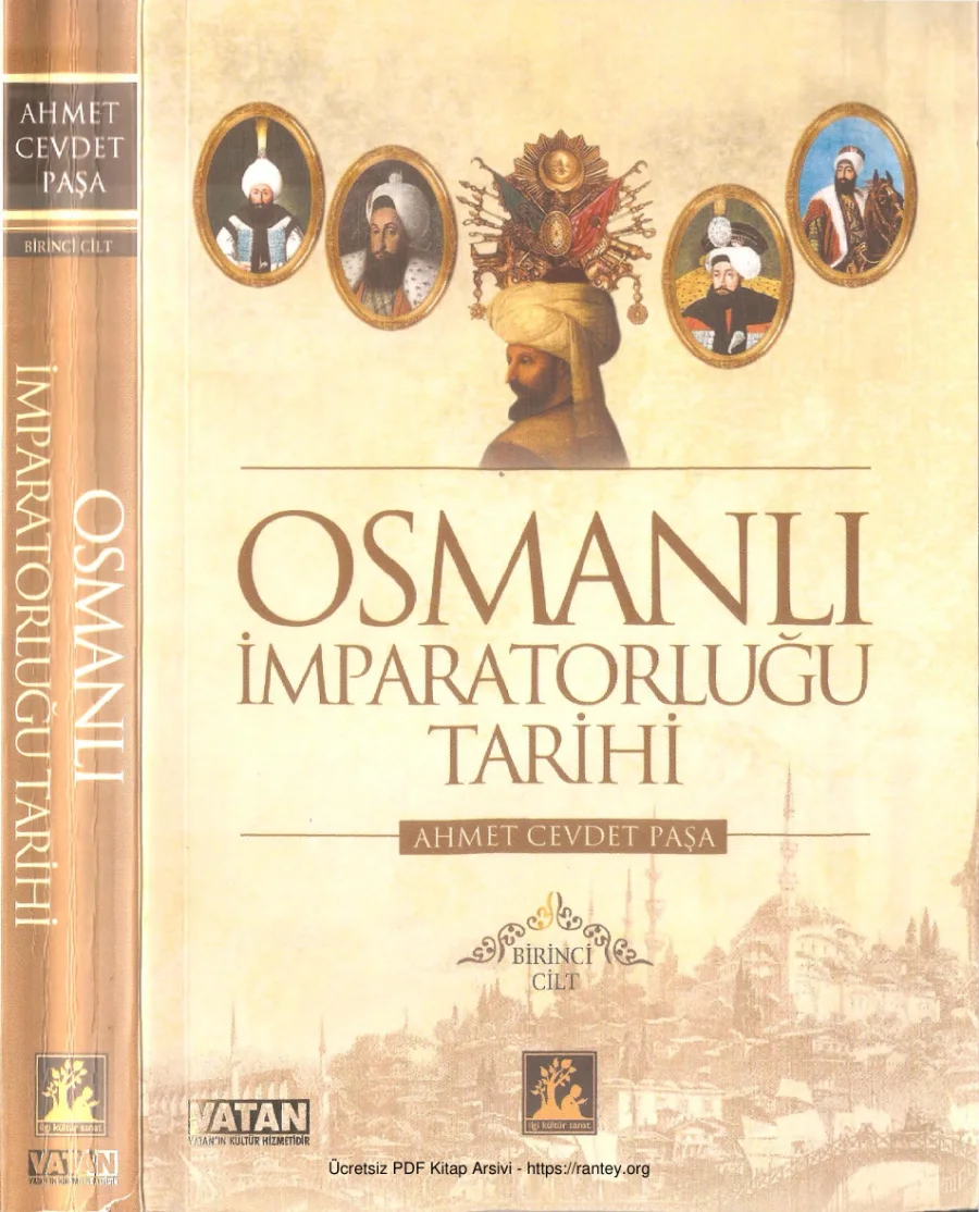 Tarihi 1 Ahmet Cevdet Paşa kapak görseli