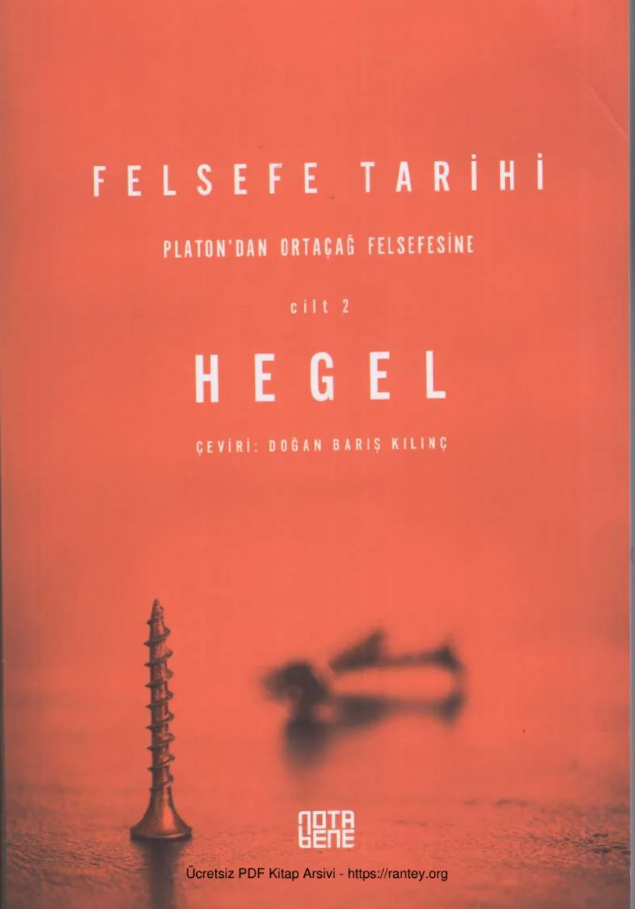 Tarihi Cilt 2 Platon dan Ortaçağ Felsefesine kapak görseli