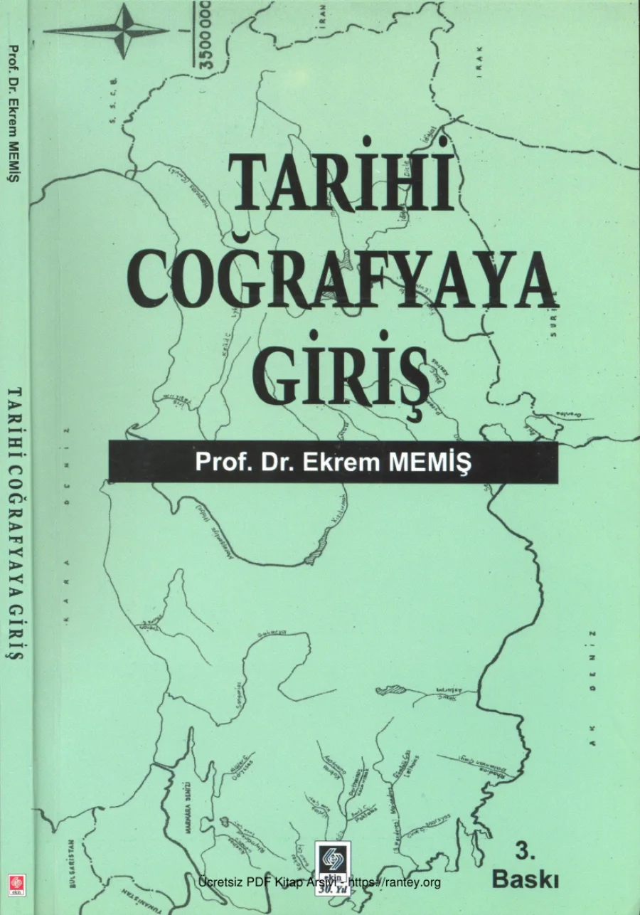 Tarihi Coğrafyaya Giriş Ekin Yayınları kapak görseli
