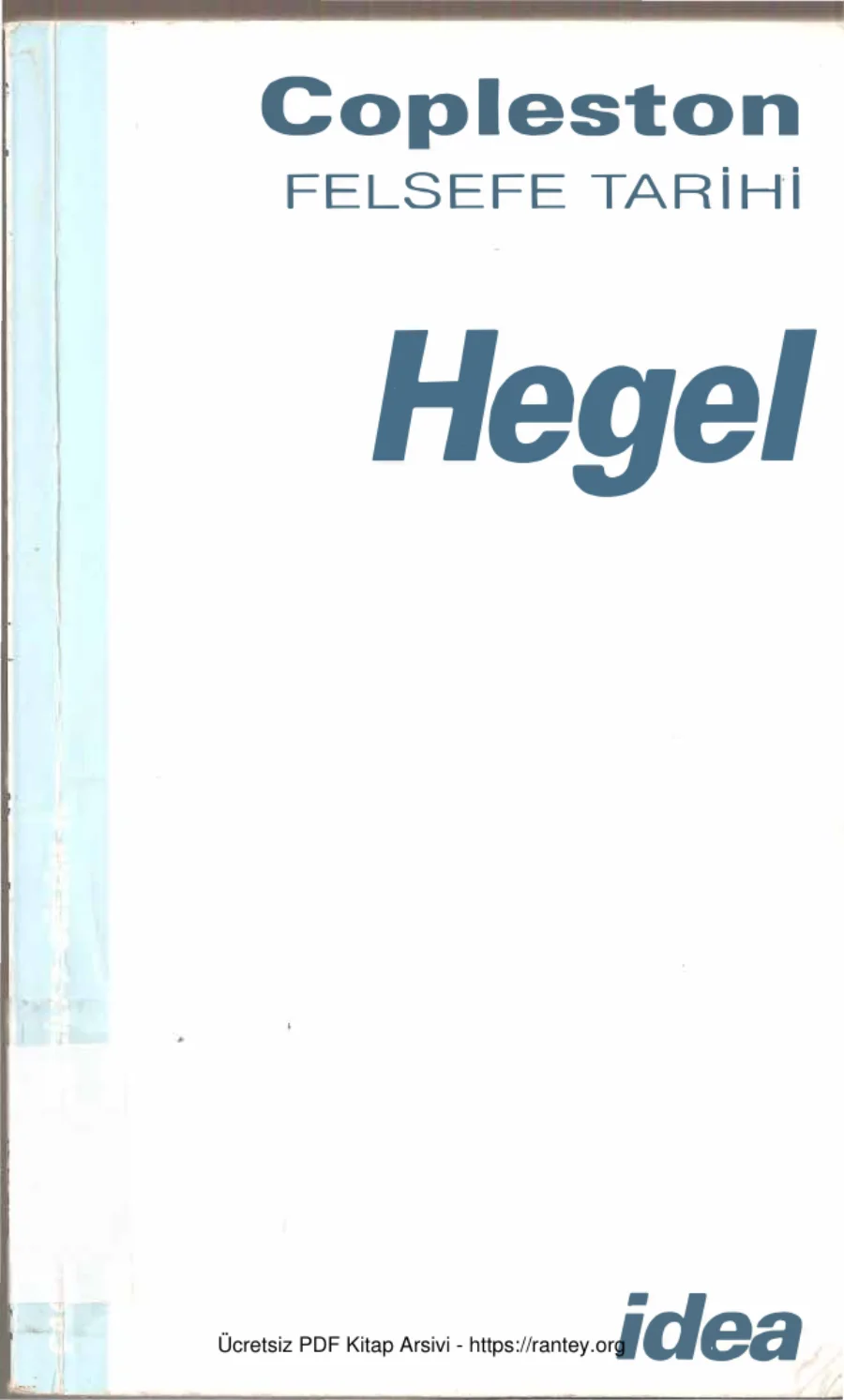 Tarihi Hegel kapak görseli
