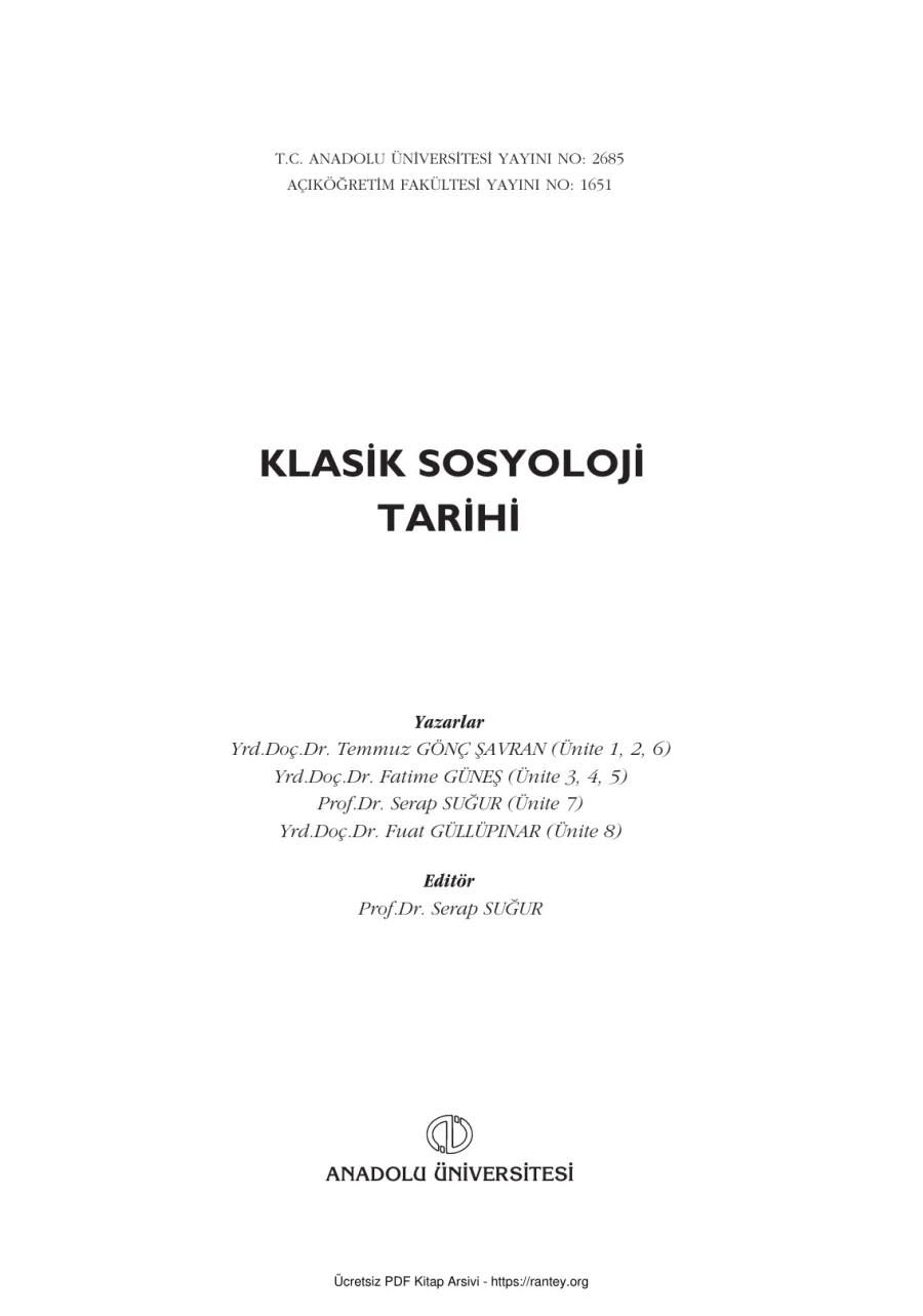 Tarihi SOS201U kapak görseli