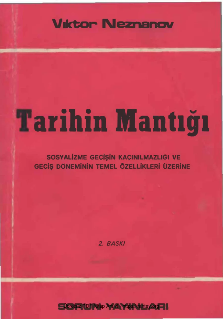 Tarihin Mantığı kapak görseli