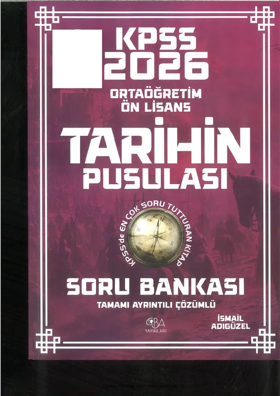 tarihin pusulası ortaöğretim önlisans soru bankası 2026 kapak görseli