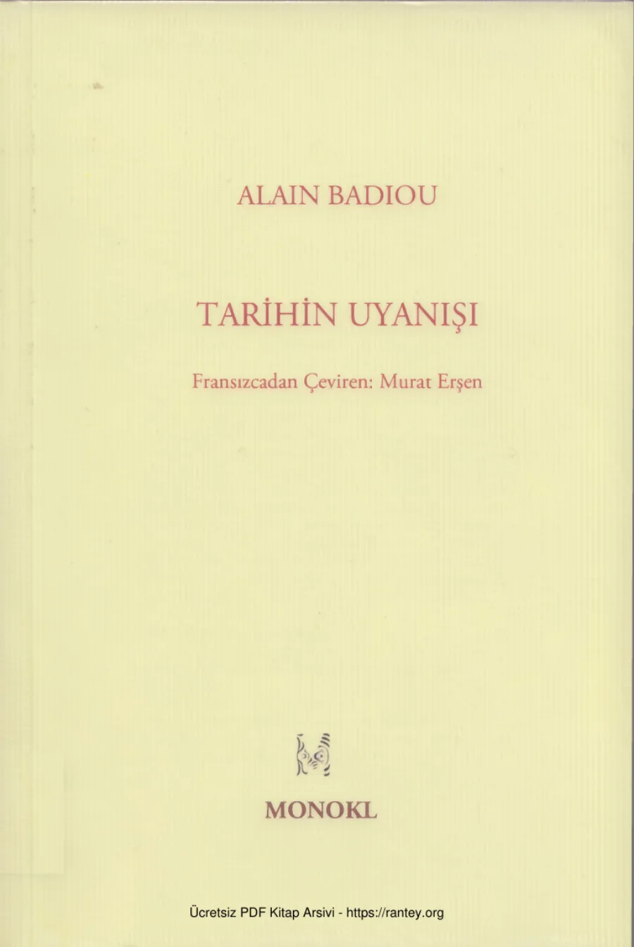 Tarihin Uyanışı kapak görseli