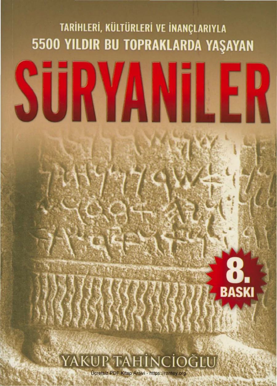 Tarihleri Kültürleri ve İnançlarıyla Süryaniler kapak görseli