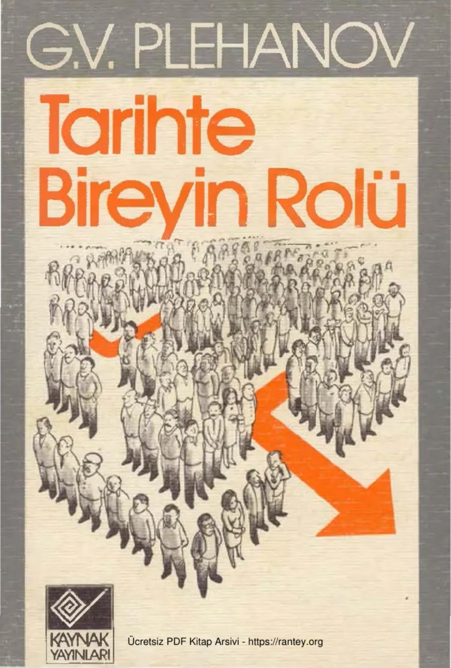 Tarihte Bireyin Rolü kapak görseli
